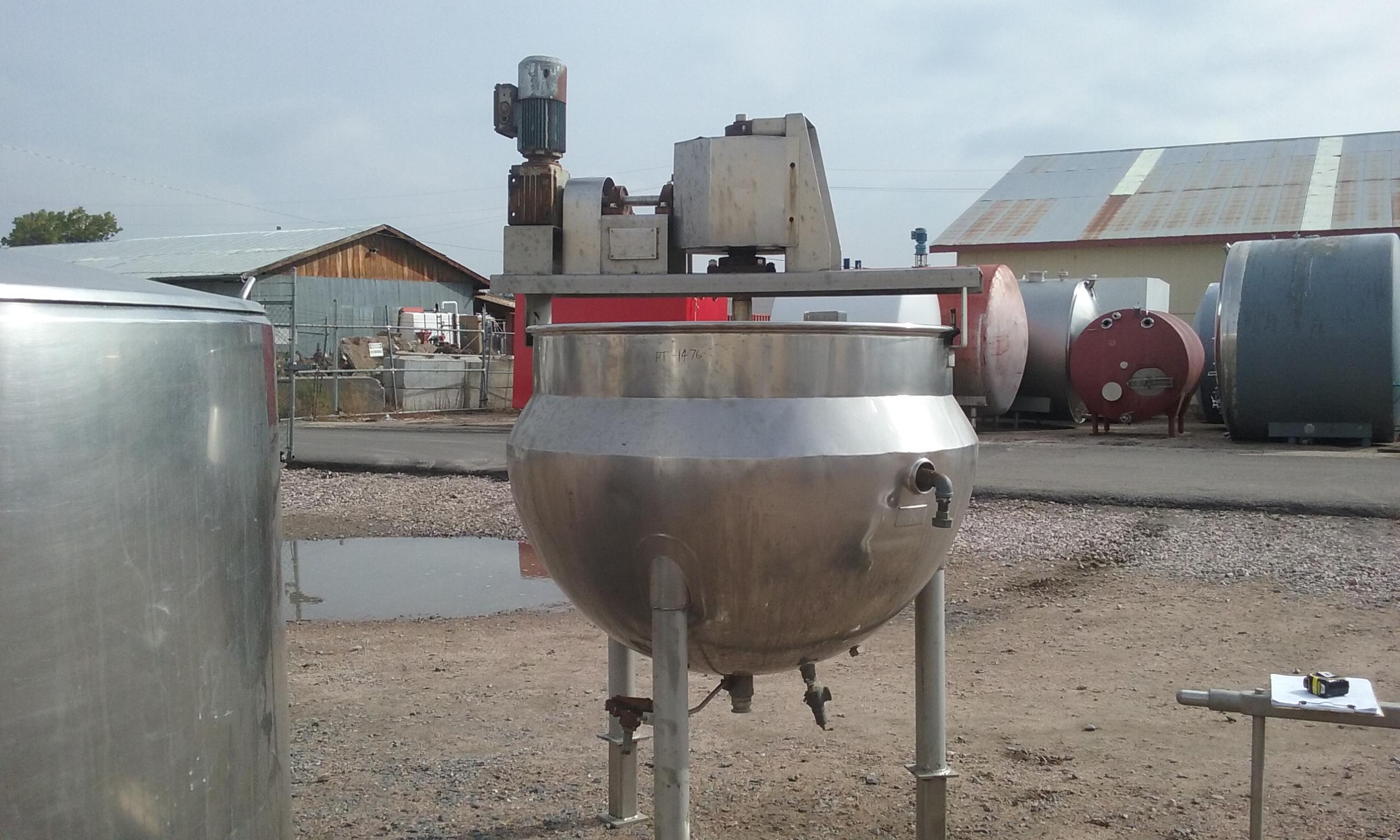 Usado 200 GALLON KETTLE - 316SS