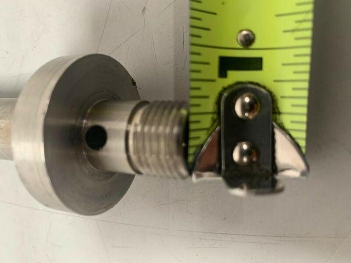 Used Stainless Steel 12" L x 5/8" D Mixing Rod