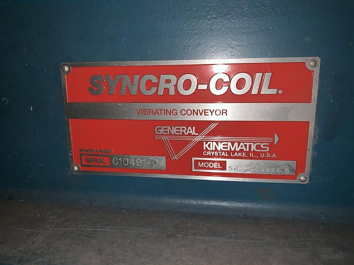 Used GENERAL KINEMATICS SCRL 36/46 X8X 26.5 SYNCRO- COIL