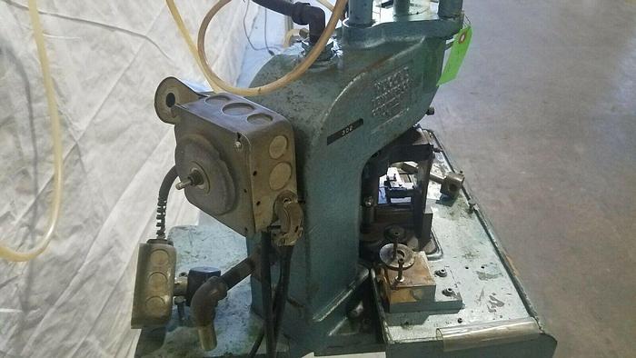 Used Hugold Pneumatic Air Press Assembly Inserting Stamping