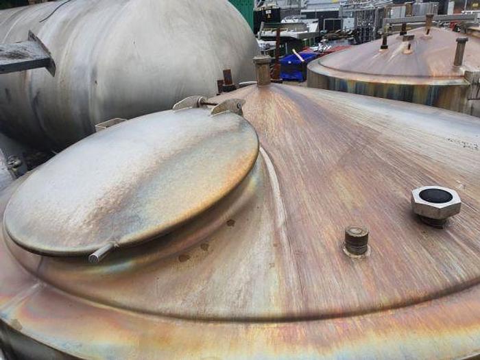 Used 2,000 Litre Stainless Steel Insulated Tanks