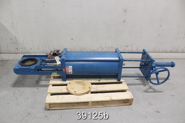 Unused Clarkson 8" Air Operated Knife Gate Valve, KGD8-RM #39125