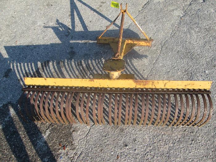 Used 6' 3 Point King Kutter Root Rake