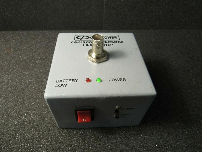 Used Com-Power CG-515 COMB Generator 1 & 5 MHz Step (No Monopole or Power Supply)