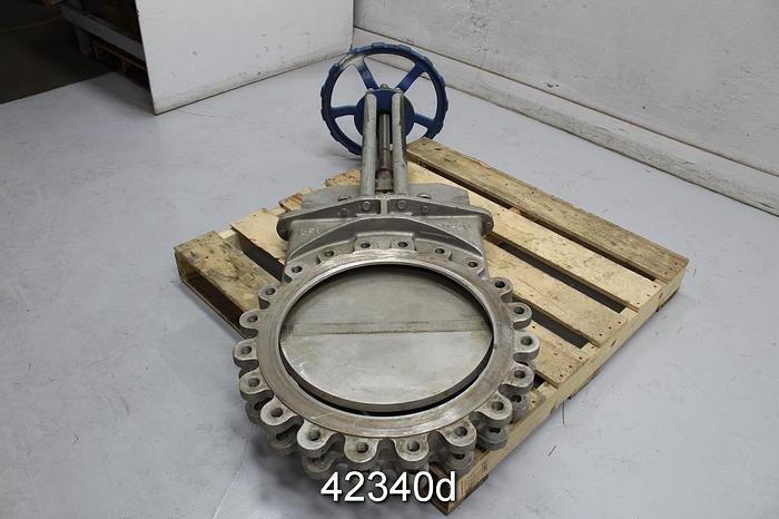 Used True Line 20" Hand Operated Knife Gate Valve #42340