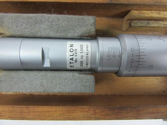 Used Etalon ingage micrometer 0.800 to 1.000