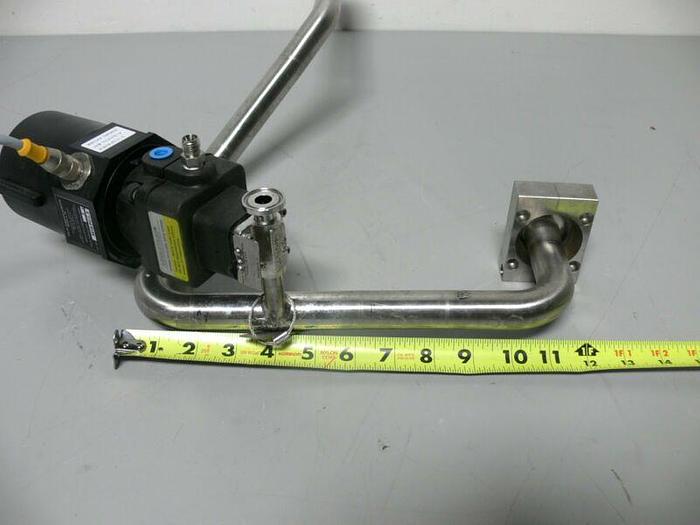 Used ITT Pure-Flo 3/4"-1" 90PSI 3-Way Diaphragm Actuator w/ Westlock Position Monitor