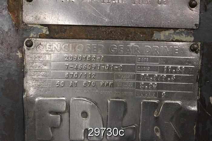 Used Falk 2090YB2-A Enclosed Gear Drive, 11.61/1 Ratio #29730