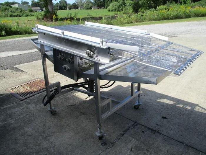 Used Conveyor; Wirebelt; 32"W x 6' 4"L