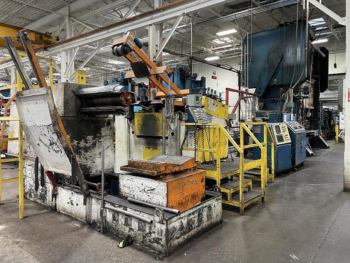 Used 600 ton Eagle 132"x60" SSDC Stamping Press