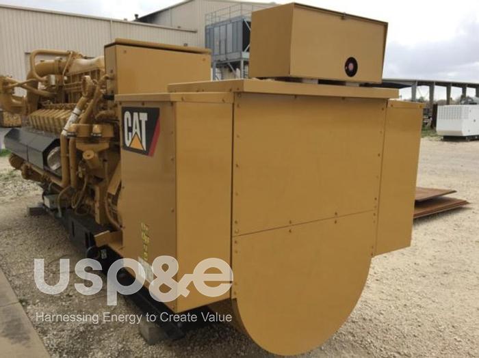 Used 1.6 MW 2015 New Caterpillar G3520C Natural Gas Generator Sets