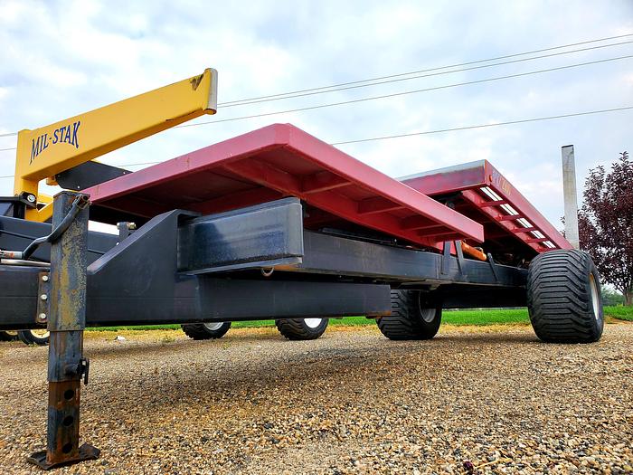 Refurbished Mil-Stak PT2000 Bale Stacker **Factory Rebuilt**