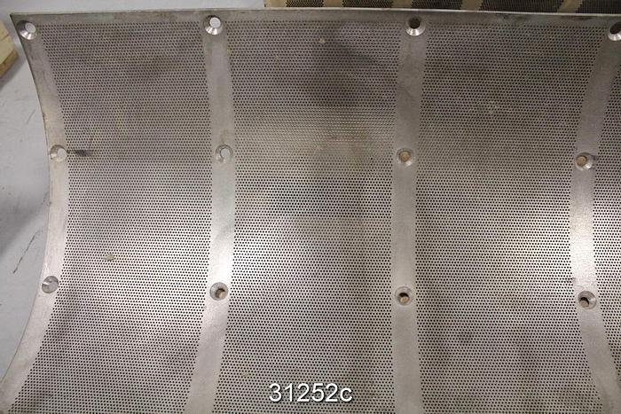 Unused Lot of Beloit Jones Pressmaster 18 Dewatering Screw Press Plates #31252