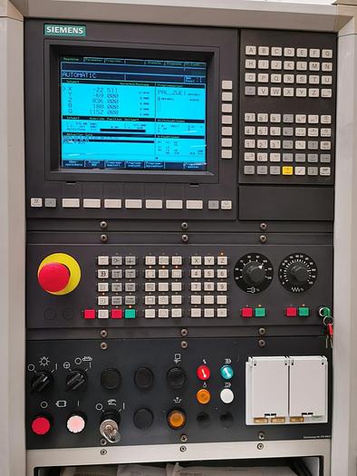 Gebraucht Universal Bearbeitungszentrum mit 2x Paletten-Wechsler BURKHARDT & WEBER MC 120 HV