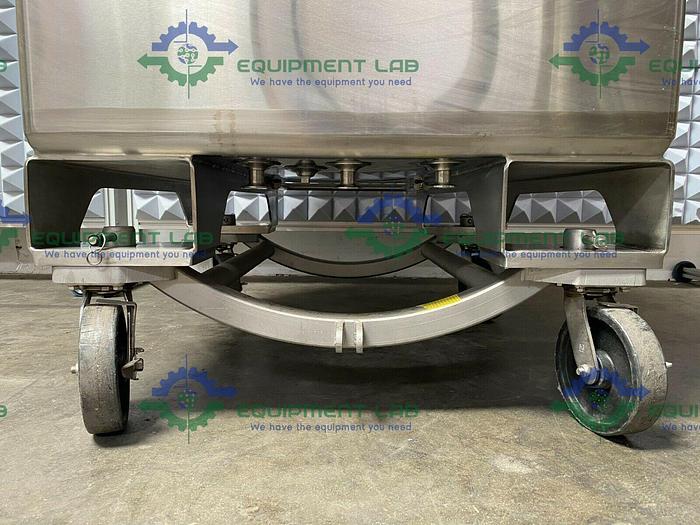 Used DCI Stainless Steel  Jacketed Triple Cavity Square Tank 65 PSI Jacket