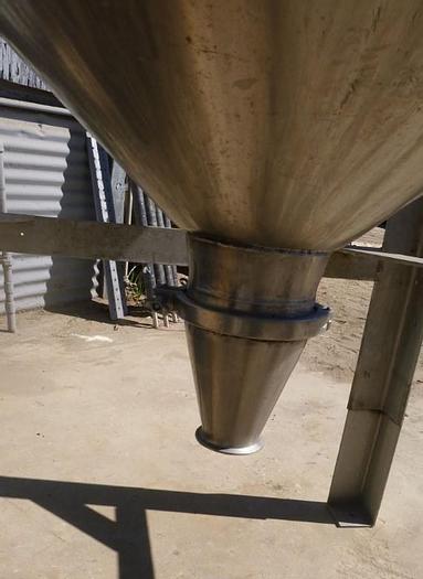 Used Tank, 400 Gallon, 304 S/st,53" X 34", CB, #S743647