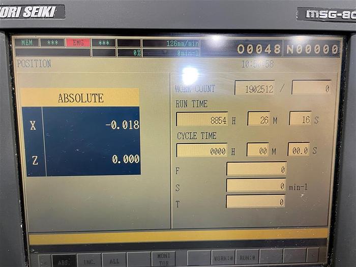 Used 1999 Mori Seiki CL-153