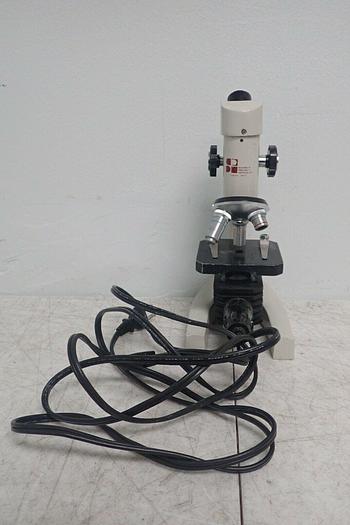 Used Southern Precision Instrument Model 1853L Microscope w/ Objectives 4x, 10x, 40x