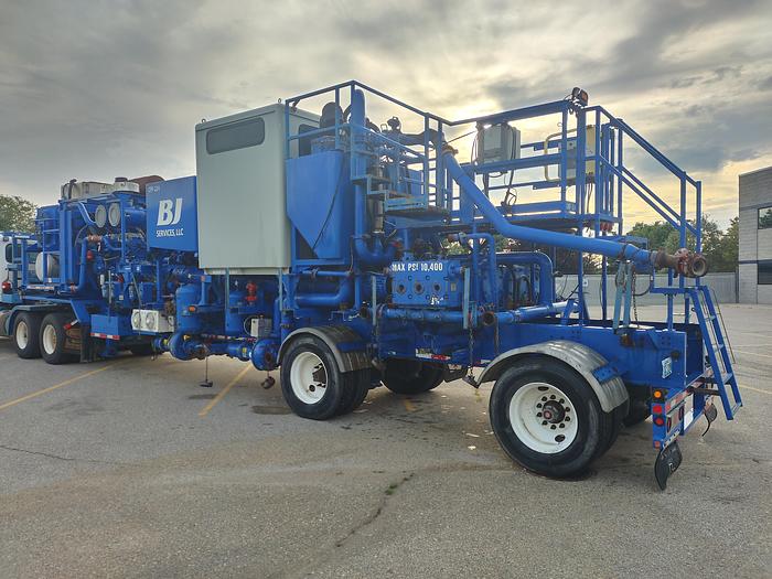 Used 2014 Cement Double Pump Trailer, BJ
