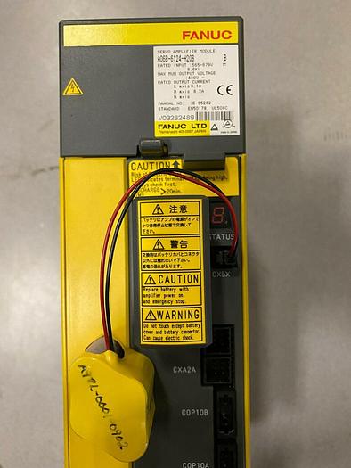 Used FANUC SERVO AMPLIFIER A06B-6124-H208