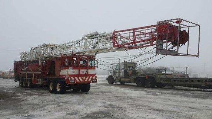 Used CARDWELL KB200B Freestanding Oilfield Workover Rig / Service Rig / Pulling Unit