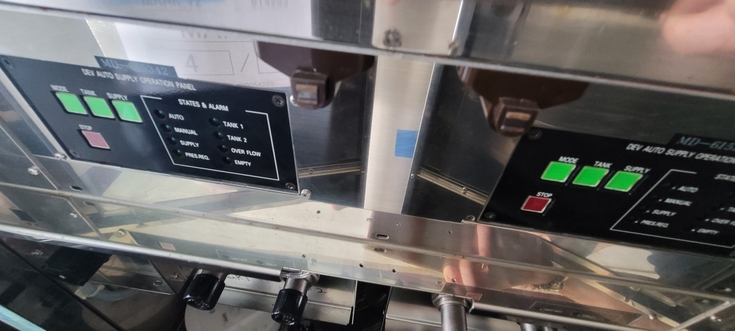 Used Tel MARK-Vz 2-Coater and 2-Developer CLEAN Track Systems