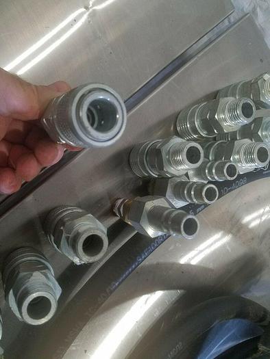 Used one Lot of High Pressure Hoses and Quick Release Fittings