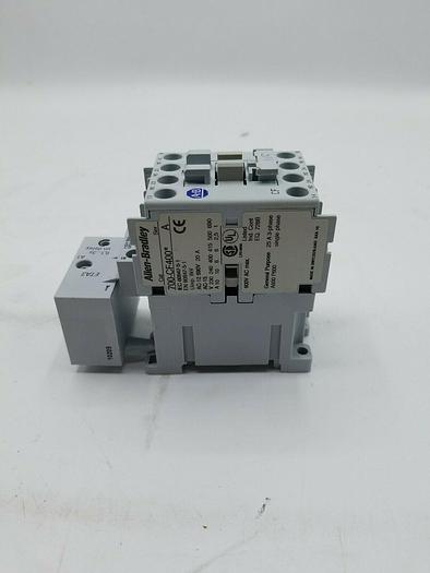 Used Allen Bradley 700-CF400* Ser A. 100-ETA3 Ser B Relay Control 110v, 120v