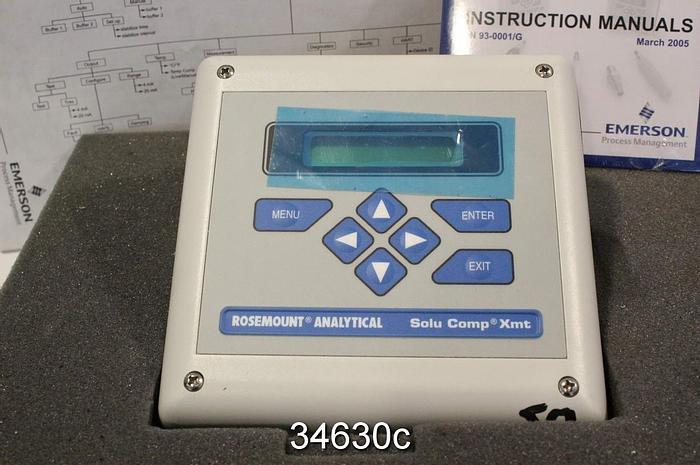 Unused Rosemount Analytical Solu Comp XMT-P, pH, ORP, and Redox Transmitter #34630