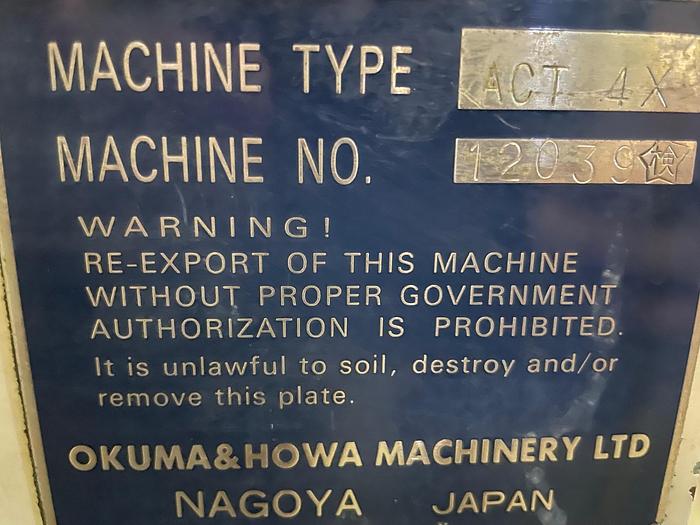 Used 1994 Okuma & Howa ACT-4X
