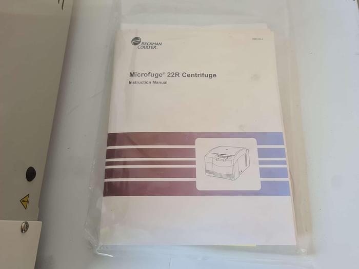 Used Beckman Coulter 22R Refrigerated Centrifuge 