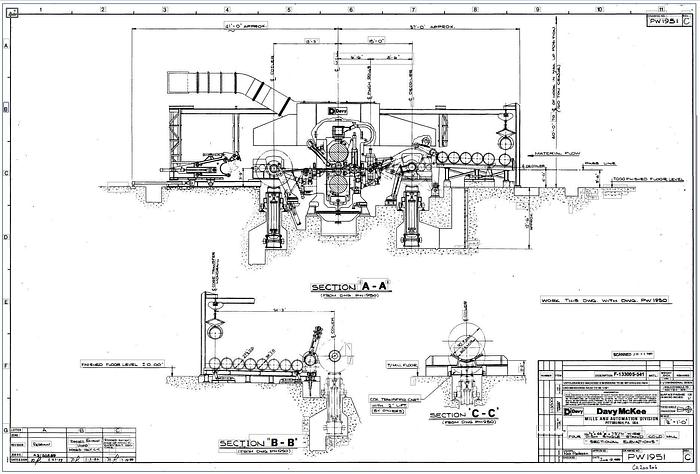 69" Davy-McKee Aluminum Cold Rolling Mill: RM-442