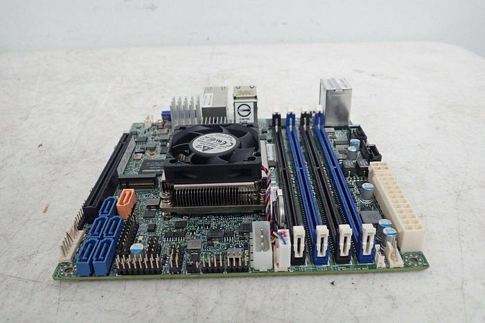 Used SuperMicro X10SDV-6C+-TLN4F Mini-ITX Motherboard Mother Board 672042205080