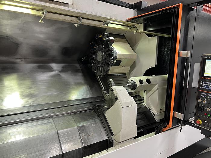 Used 2019 MAZAK QTN 450MY-II with Steady Rest Live Tooling & Y-Axis