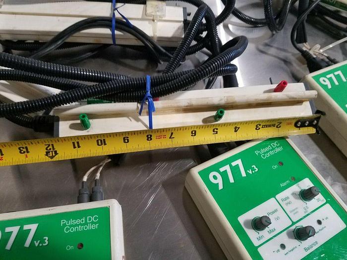 Used Meech 977 v3 Pulsed DC Controller with 976 Static Eliminator Ionizing Bar