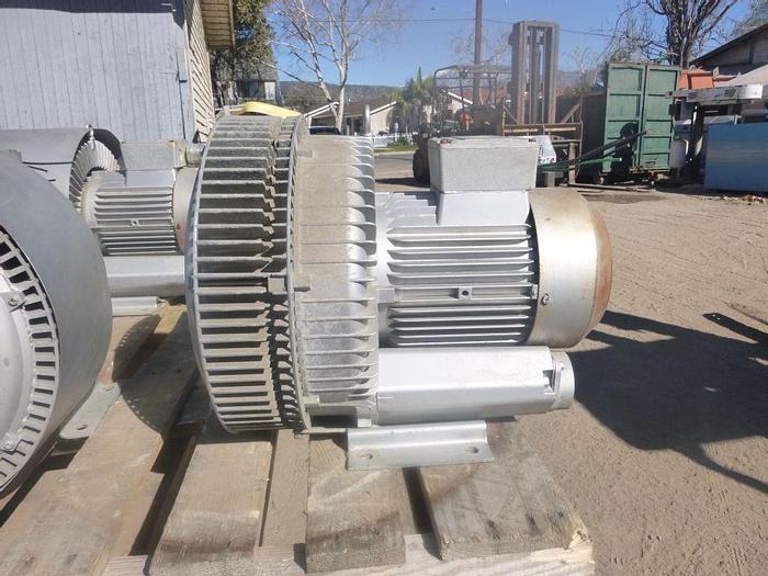 Used  Blower, 5 HP, Regenerative, Canada Blowers, 155 CFM #S744411