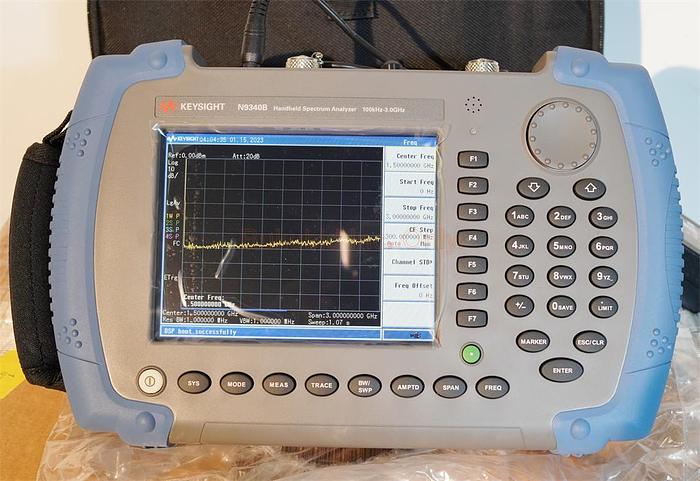 Keysight N9340B Spectrum Analyzer 3.0 Ghz Option BSE New In box