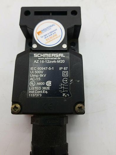 Used AZ 16-12ZVRK-M20 Schmersal safety interlock
