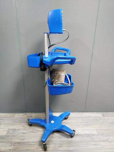 Gebraucht GE Carescape V100 Vitalparameter-Patientenmonitor auf Dinamap Rollstand