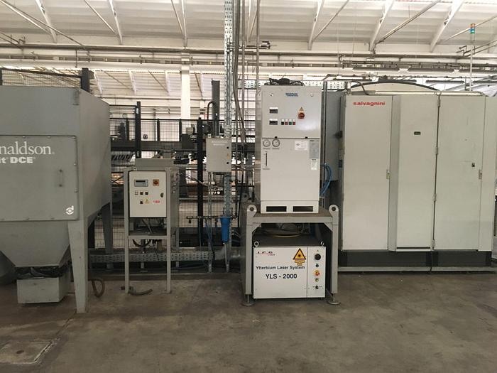 Used SALVAGNINI L1XE -30.SYS 2000W Fiber Laser Cutter  #3338