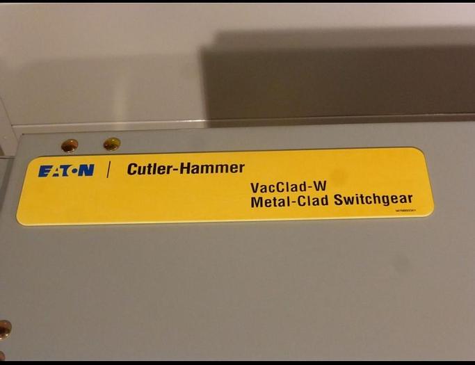 Used 2007 Eaton Cutelr Hammer  15Kv Breaker Line up