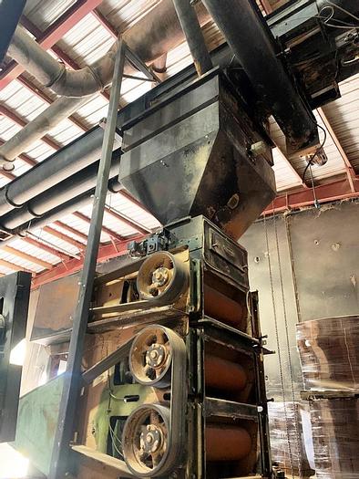 Used Mill, Roll, 12" x 36", 6-Roll, Roskamp, Mdl SRC 1200-36 #C744242