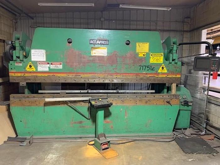 Used 1995 Accurpress 717512 CNC Press Brake