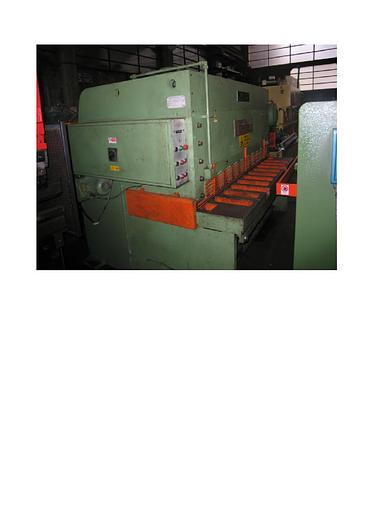 Usata CESOIA FERMO RIBOLDI 2050X8 #ITA 1295