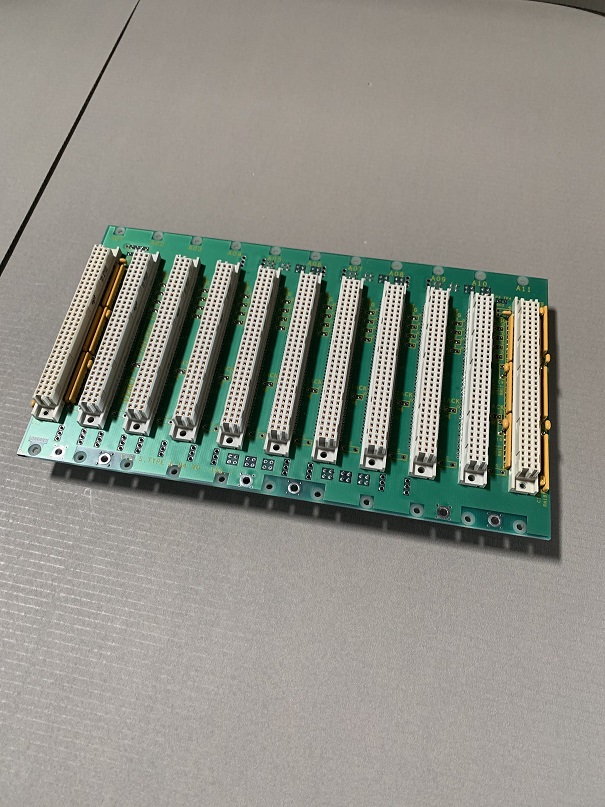 Used Vero VMExcel J1 243-413011 Backplane PCB Board