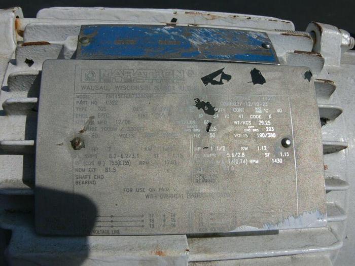 Used Feldmeier 4500 Liter 316L SS Jacketed Reactor w/ Agitator 30 PSI FV &100 PSI