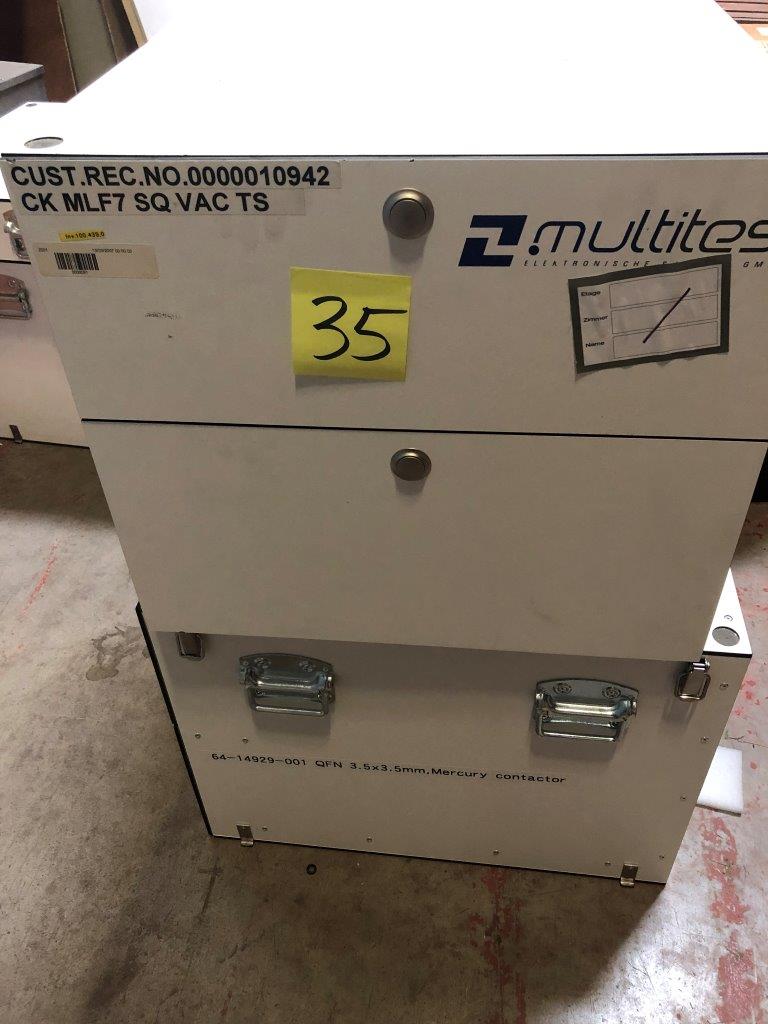 Used Multitest CK MLF7 SC VAC TS MT99x8 Test handler Change Kit