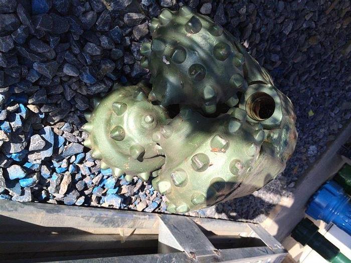 Used Tri-Cone Bit, 9-7/8", TCI Medium-Soft Formation, Sealed Bearing