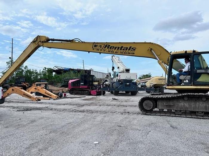 Used 2002 KOMATSU PC270LC-6L LONG REACH EXCAVATOR