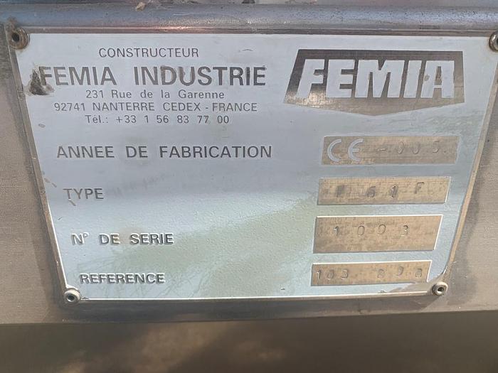 Used Screen, Rotary, 24" x 8', S/st, FEMIA #A744157